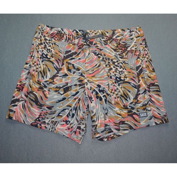 Saxx Betawave 2N1 Shorts Men's‎ 38 Droptemp Cooling Liner Active Bottoms - Picture 1 of 7